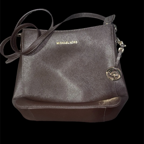Michael Kors Messenger Bag Dark Brown - Picture 3 of 7